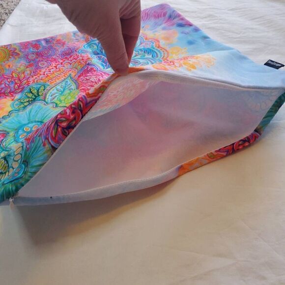 Deny Designs Stephanie Corfee Flourish Allover Two Patio Pillowcases EUC - Picture 15 of 16